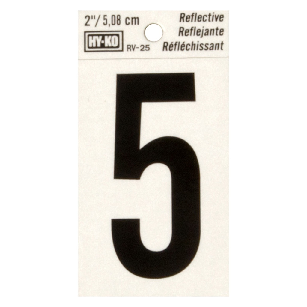 2IN REFLECTIVE NBR 5