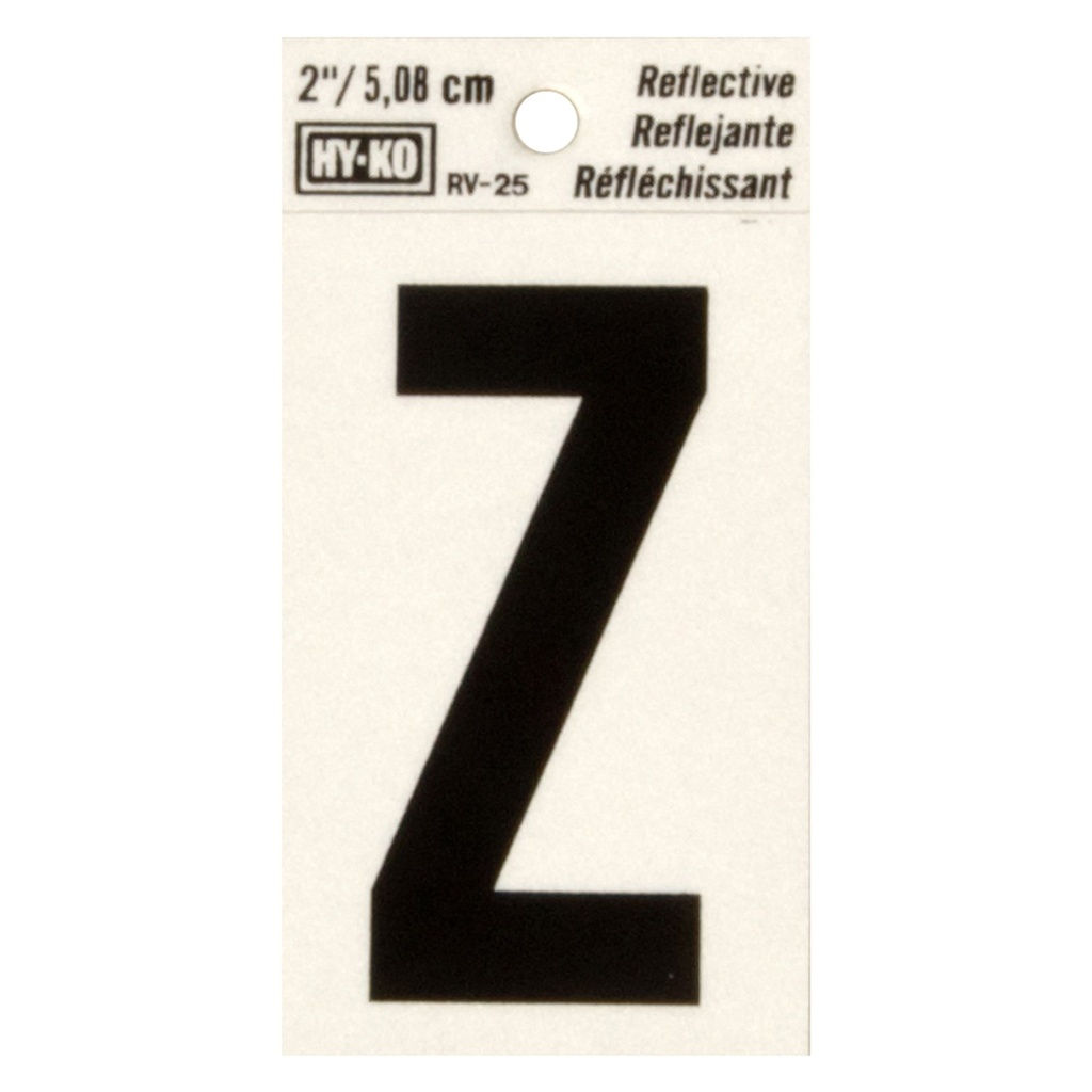 2IN REFLECTIVE LTR Z