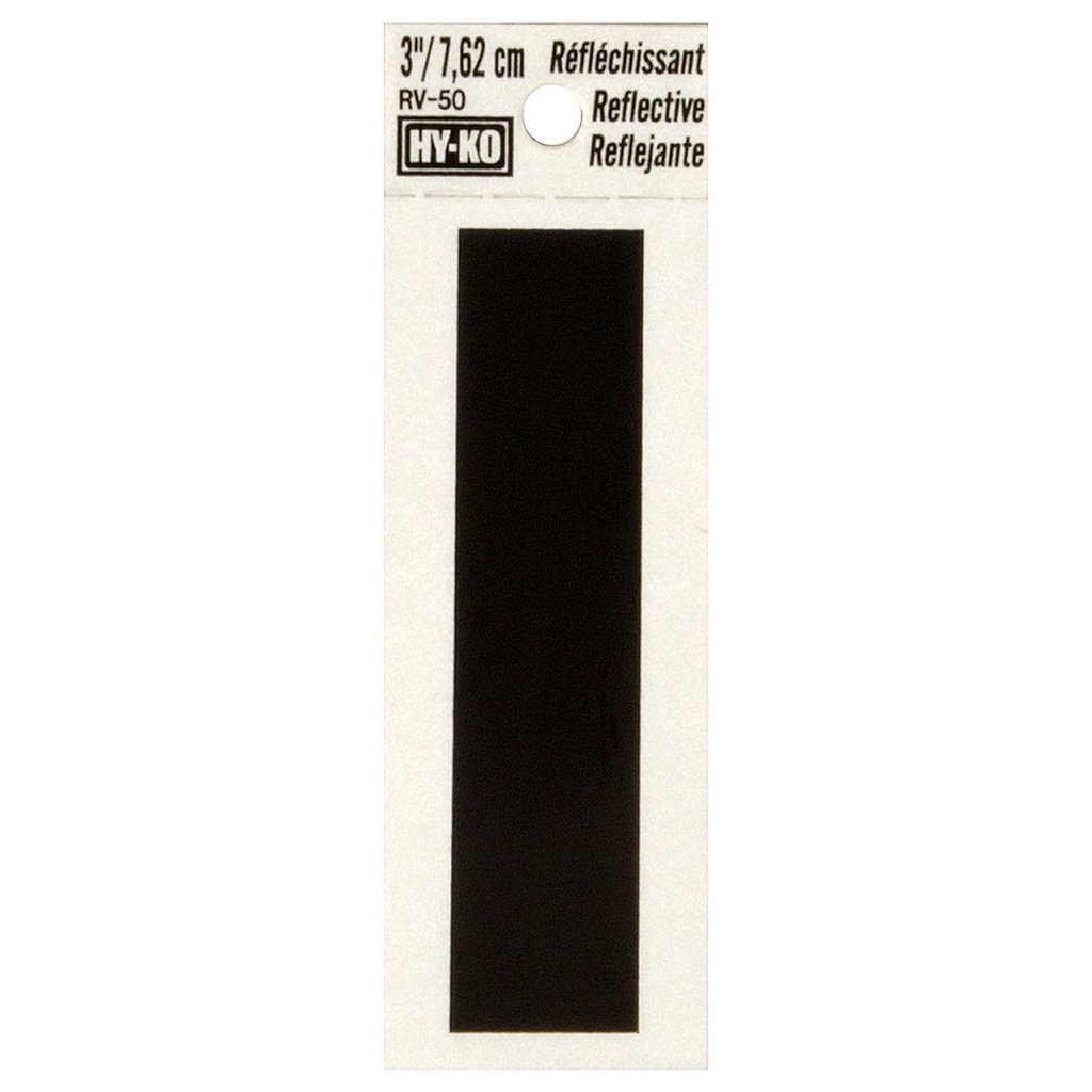 3IN REFLECTIVE LTR I