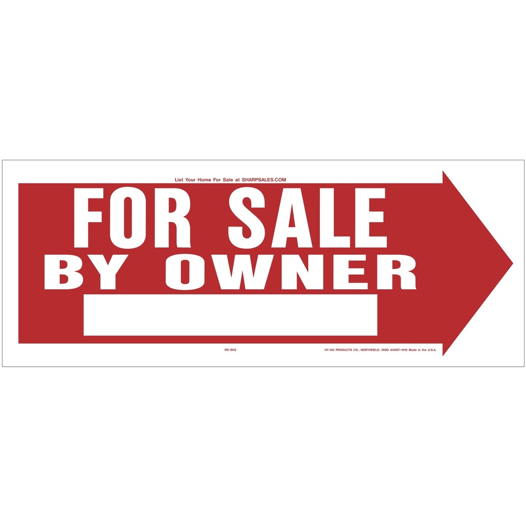 FOR SALE BY OWNER