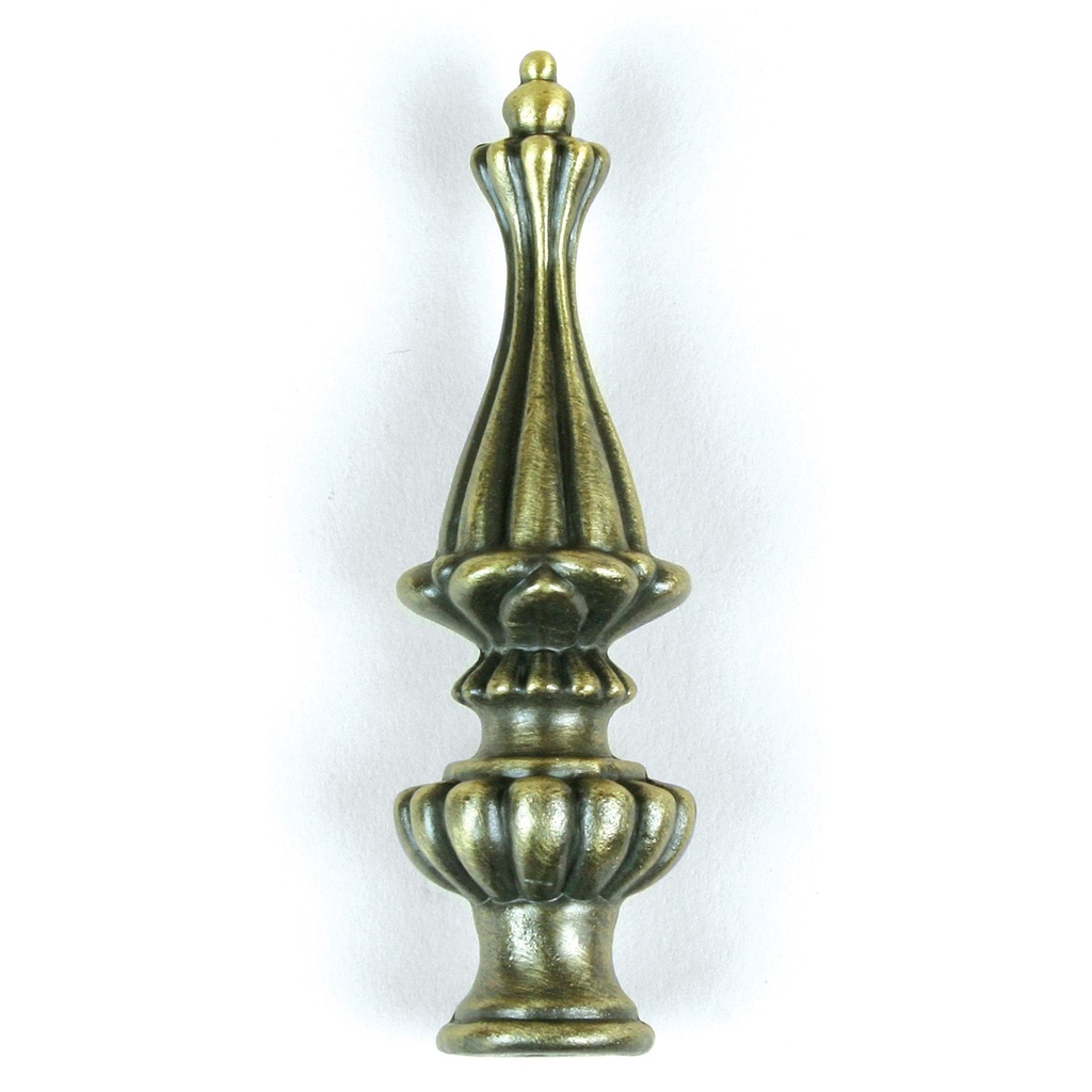 FINIAL VICTORIAN ANT BRASS FI