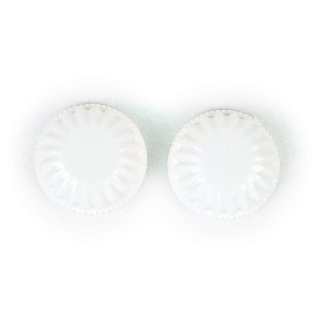 LOCK UP CAPS(2)1/8IP WHITE PLA