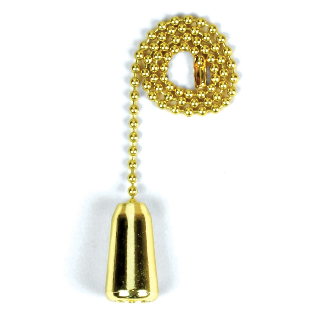 PULL CHAINSOLID BR TEARDROP W/