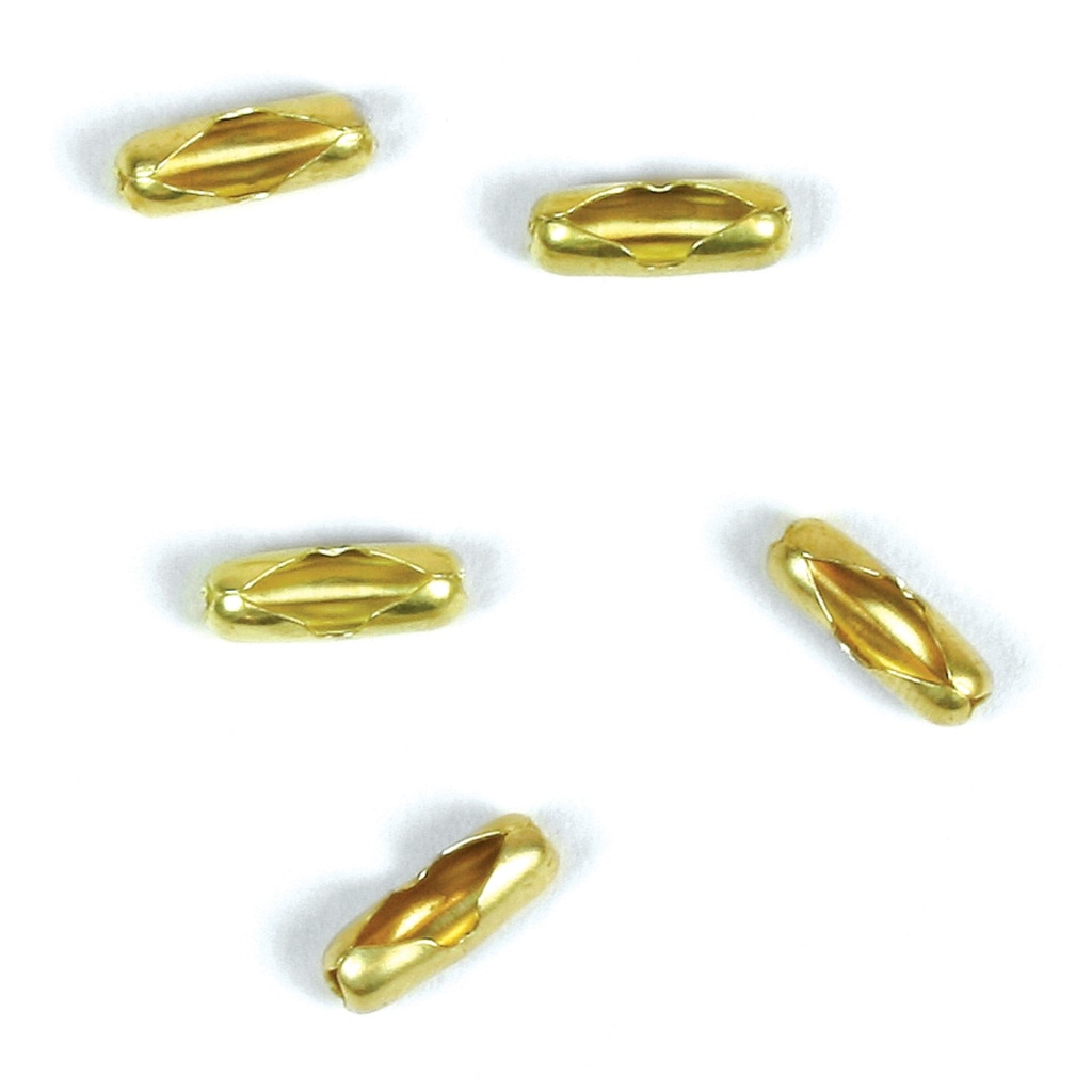 CHAIN CONNECTOR#6 BRASS (5)
