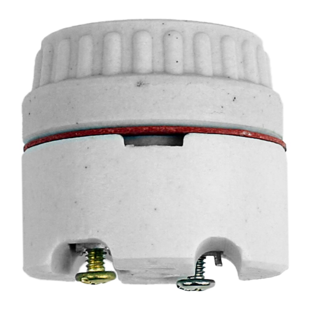 SOCKET PORCELAIN KEYLESS 2-PC R