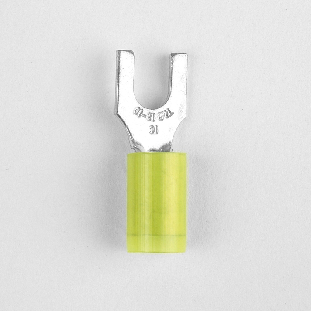 TERM SPADE 12-10 NYLON #10 STUD