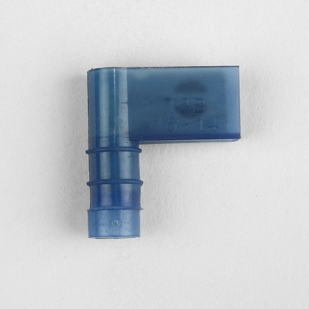 TERM DISC FLAG 16-14 NYLONF .25