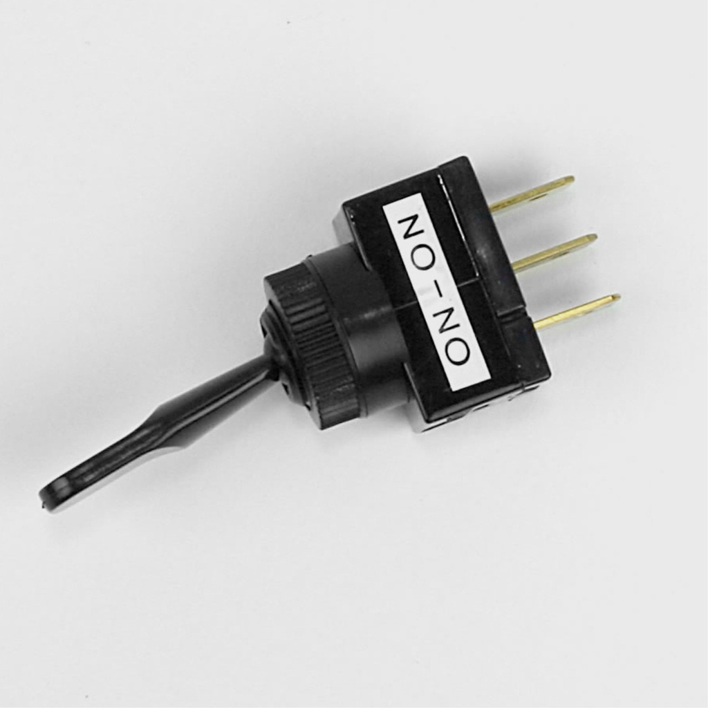 SWITCH TOGGLE BLACK ON/ON 3TAB