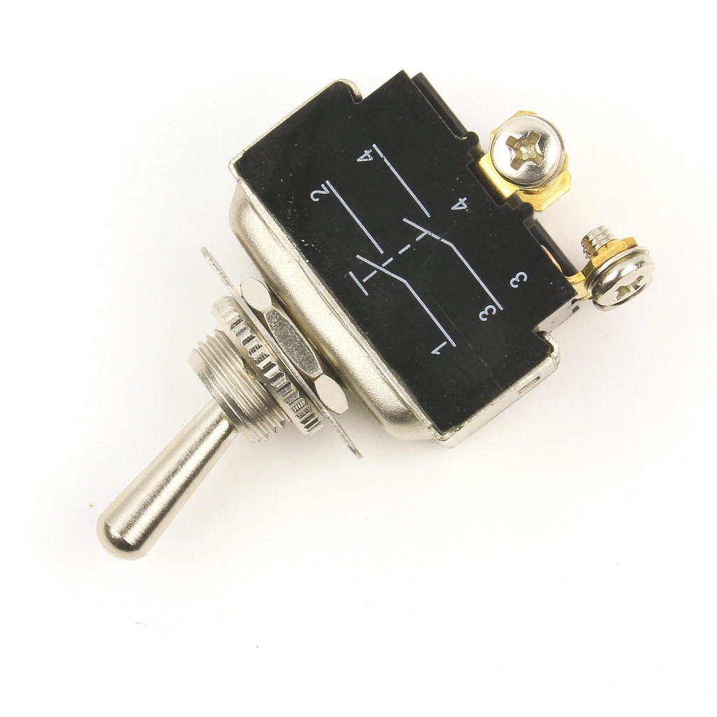 SWITCH TOGGLE DPST ON/OFF 4SCRE