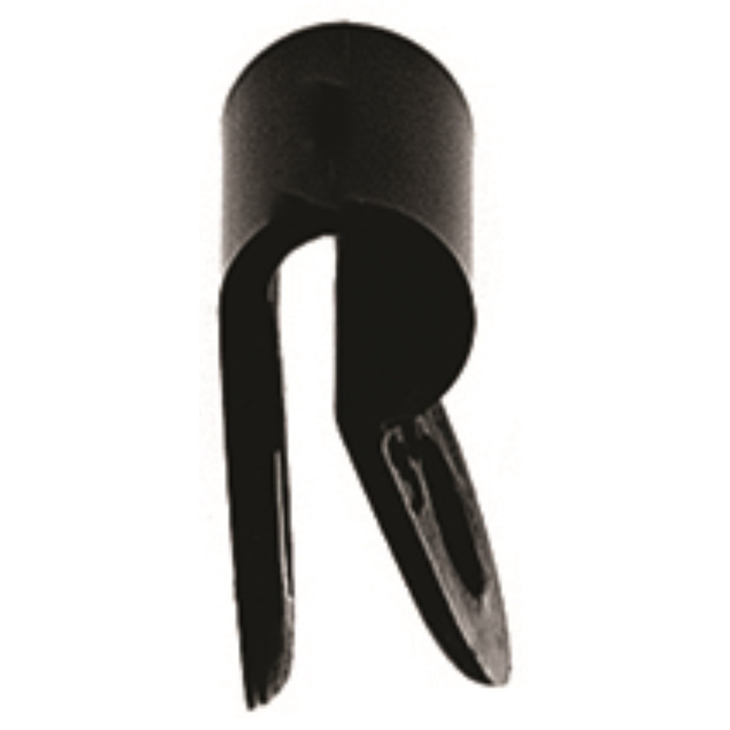 [MFC61449] CLAMP NYLON BLK 3/8X1/8 5 PK