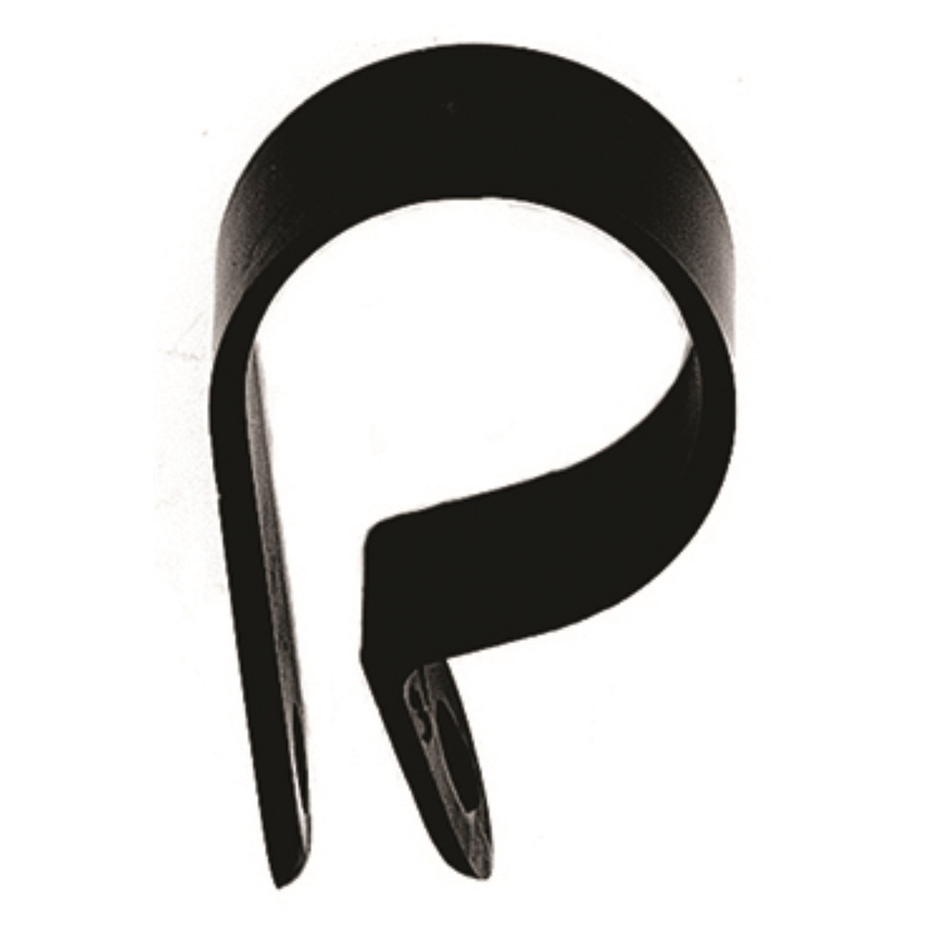 [MFC61451] CLAMP NYLON BLK 1/2X3/4 3 PK