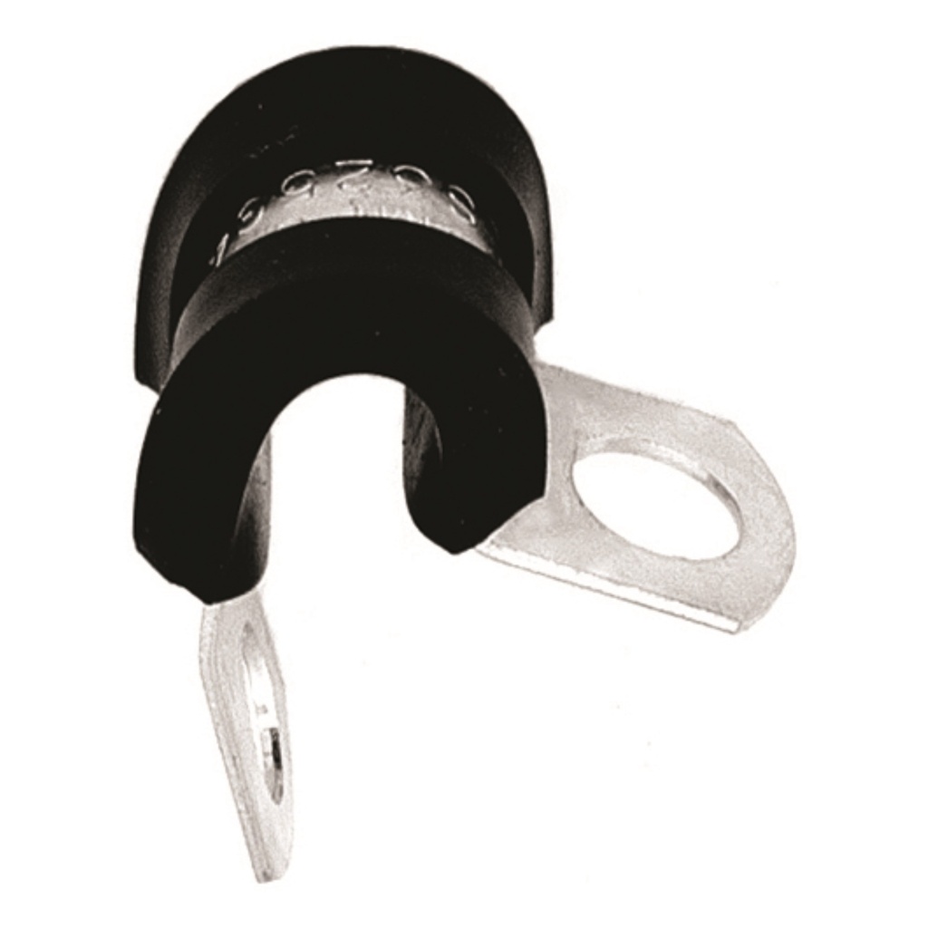 CLAMP STEEL RUBBER CUSH 2 PK