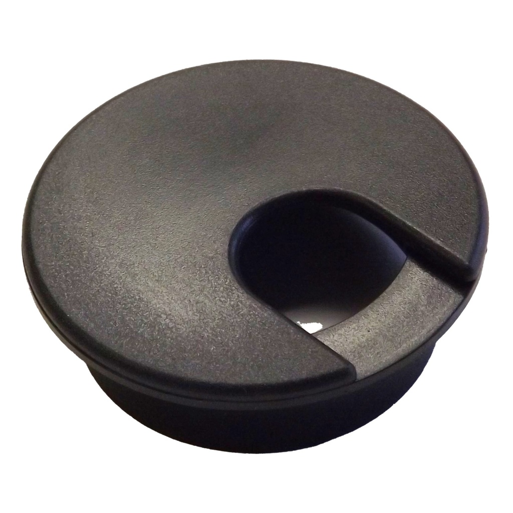 DESK GROMMETS 2" BLACK PK/1