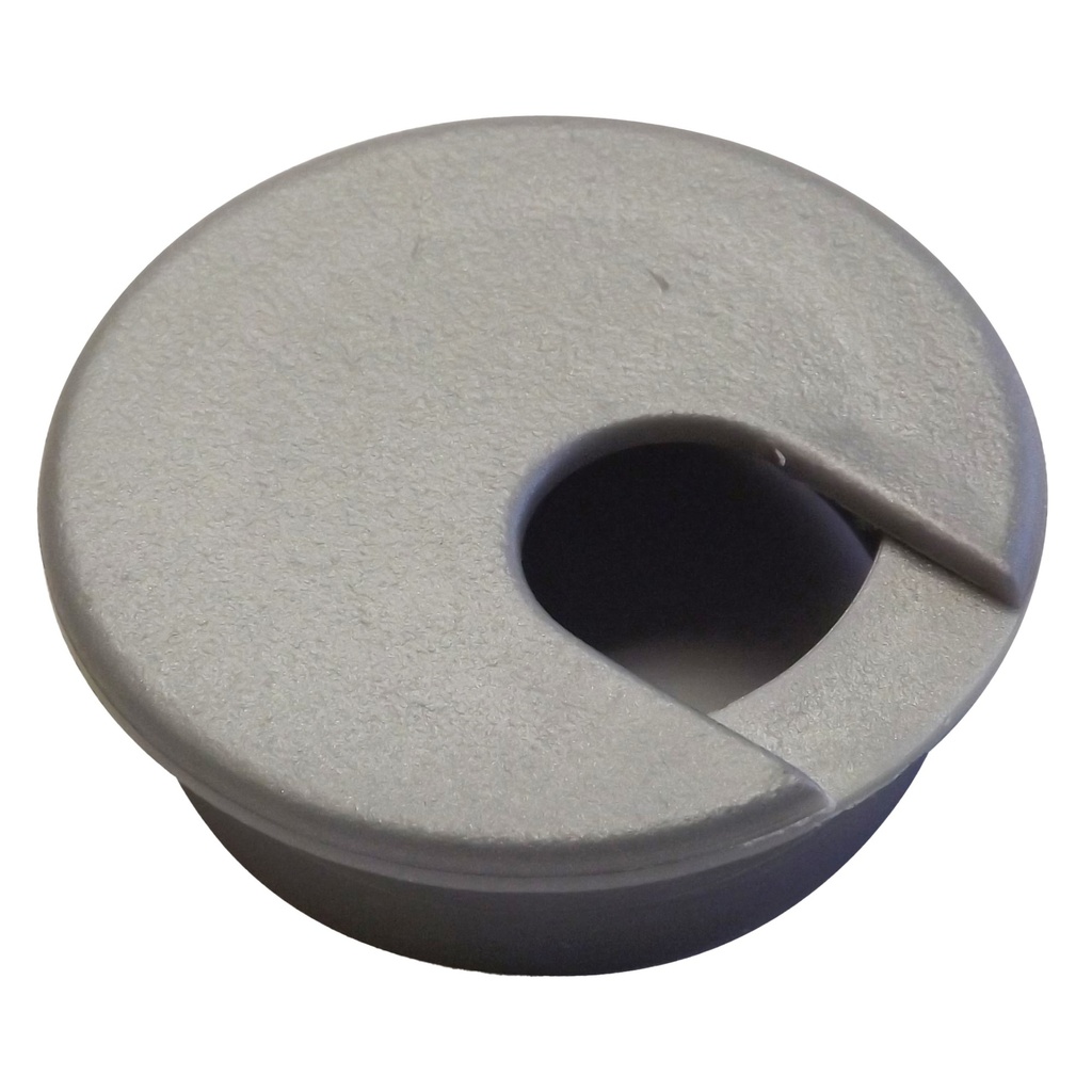 DESK GROMMETS 2" METALLIC SILVE