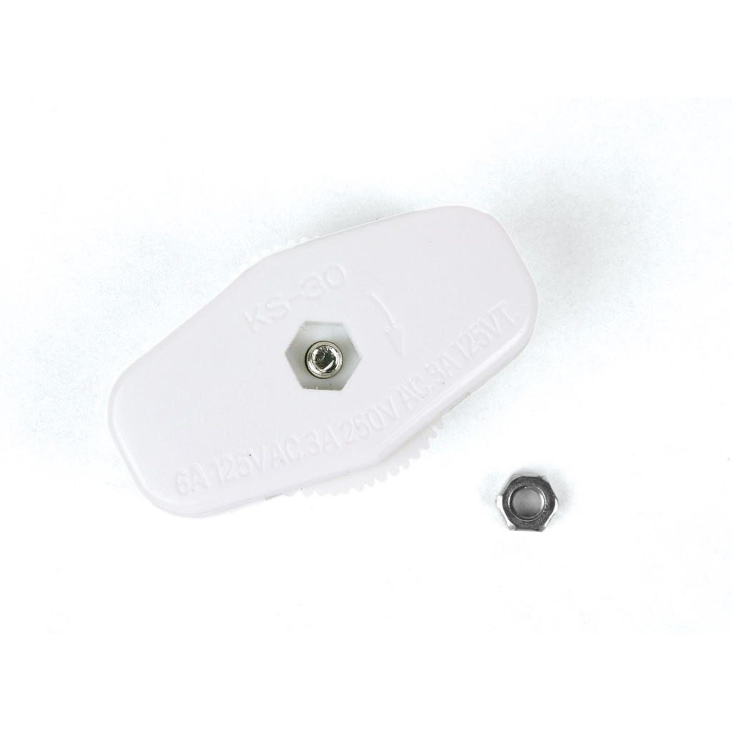 [MFC88920] SWITCHLAMP CORD FEED THRU WHI