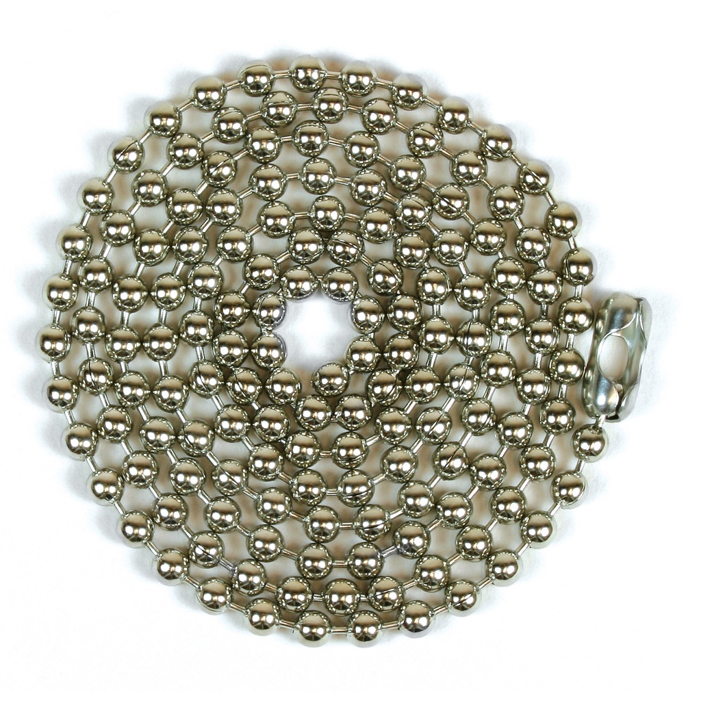 BEADED CHAIN#10 NPS3' W/CONN