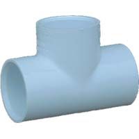 PVC02400 0800HA Schedule 40 3/4in. Slip x 3/4in. D Slip PVC Tee
