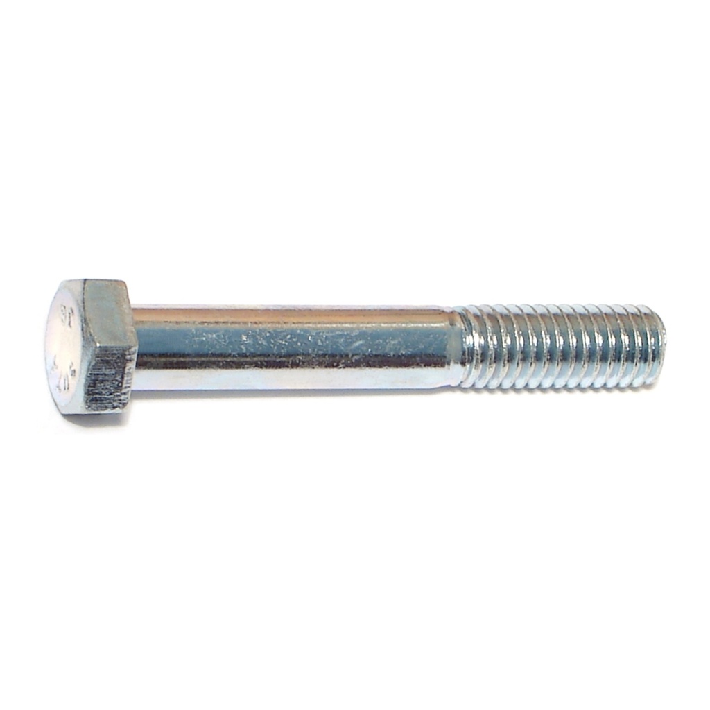 3/8-16 x 2-1/2 Hex Bolt Zinc