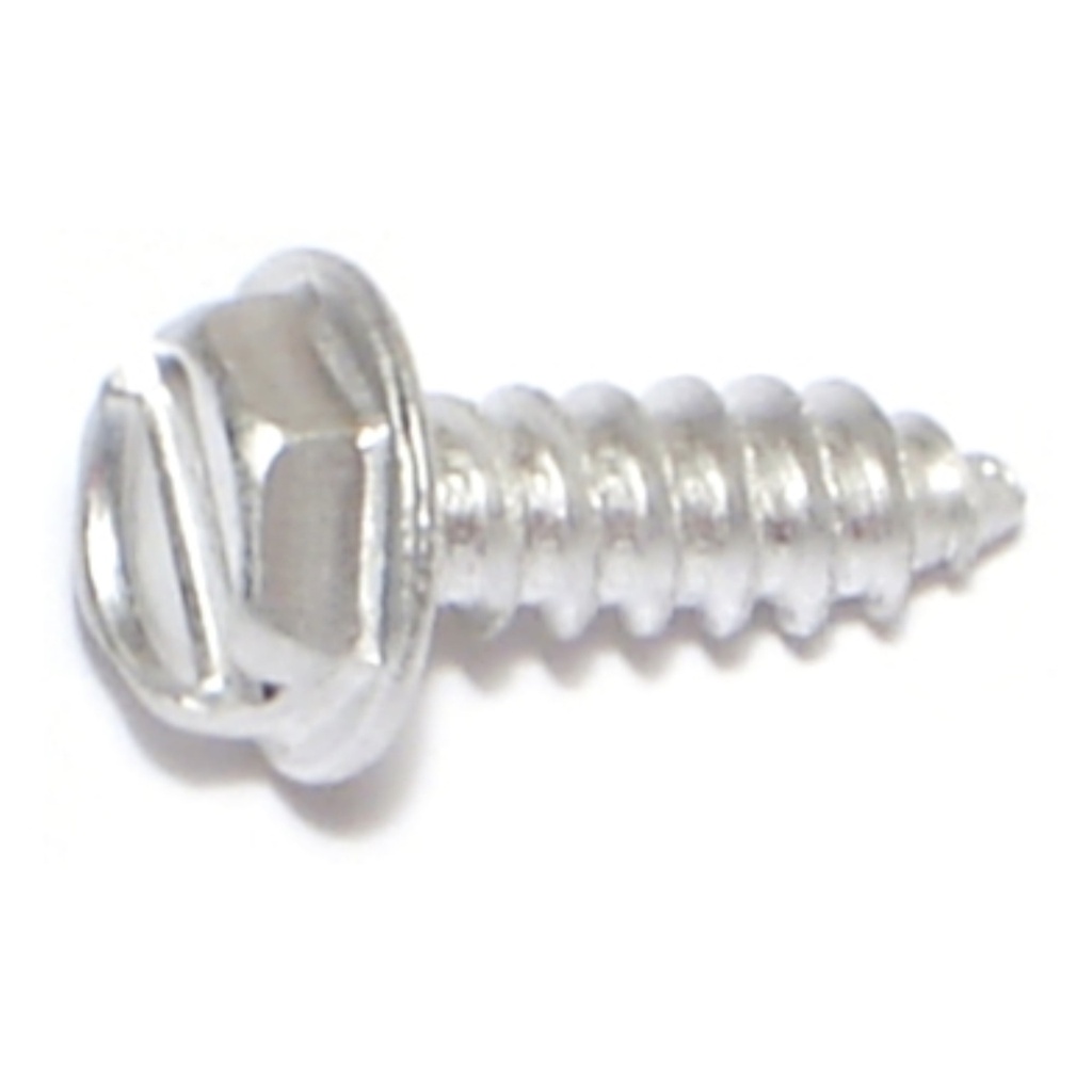 8 x 1/2 Sl Hex SMS Alum