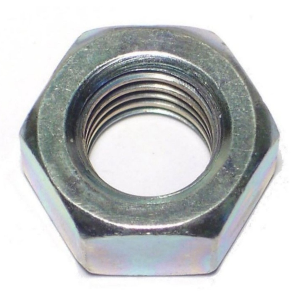 9/16-12 Hex Nut Zinc NC
