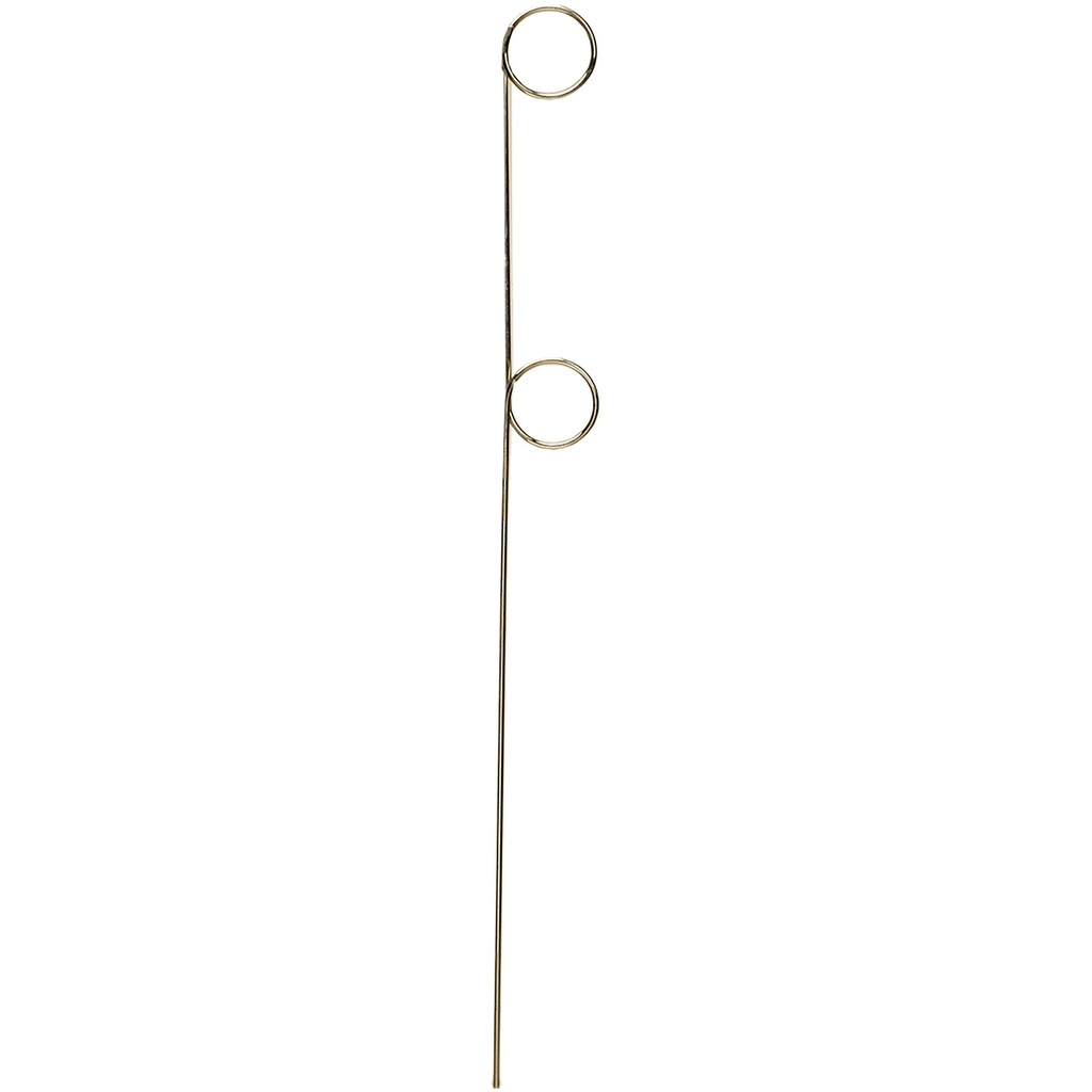 [MFA40640] 28IN METAL PIGTAIL SIGN STAKE