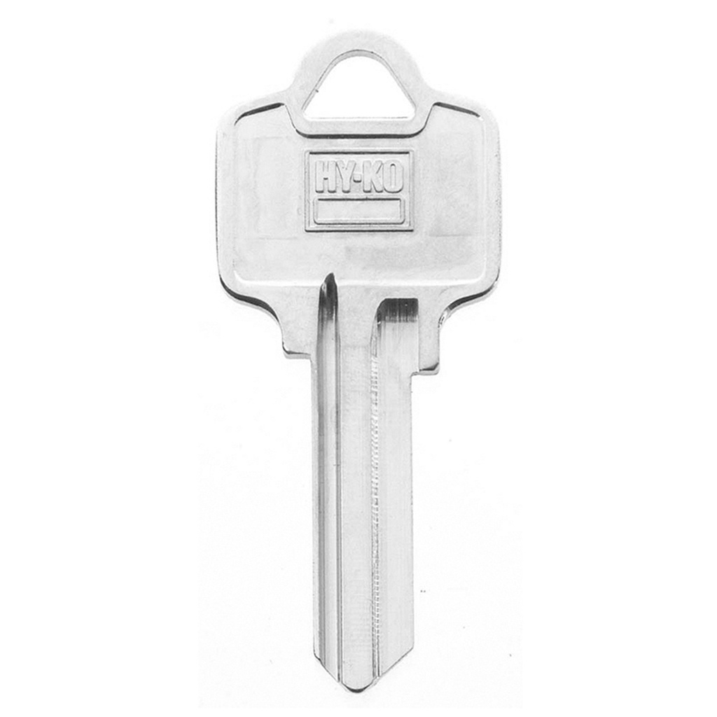 [MFC00131] AR1 Keyblank Arrow Lock NICKEL PLATED BRASS