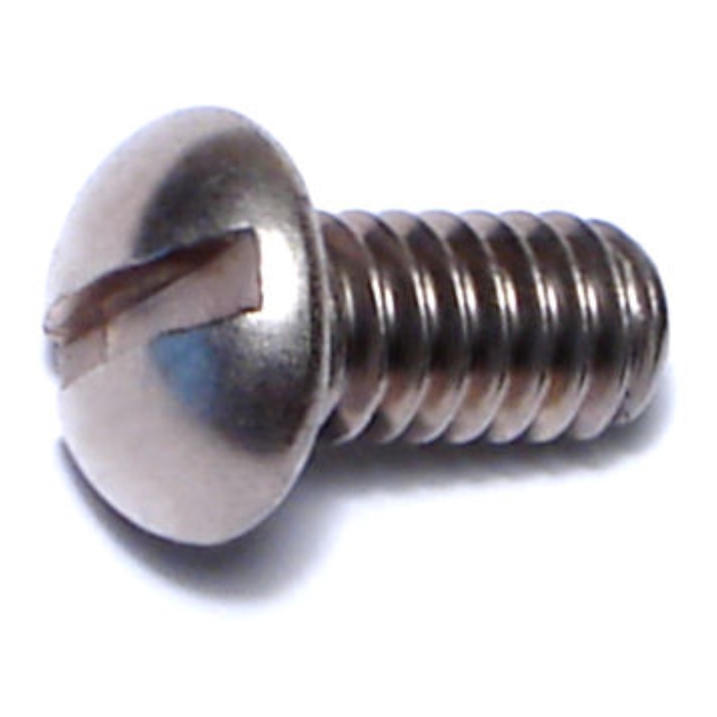 1/4-20 x 1/2 Sl Rd Mach Sc SS
