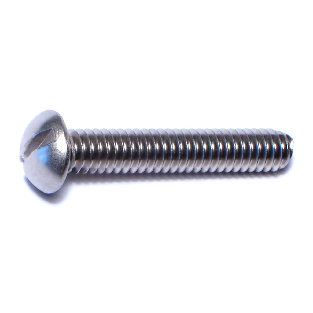 1/4-20 x 1-1/2 Sl Rd Mach Sc SS