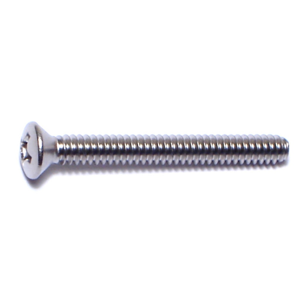 6-32 x 1-1/4 Ph Ov Mach Sc SS