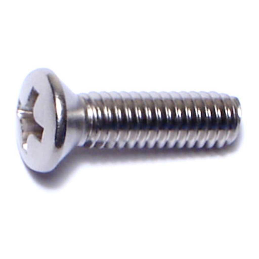 8-32 x 5/8 Ph Ov Mach Sc SS
