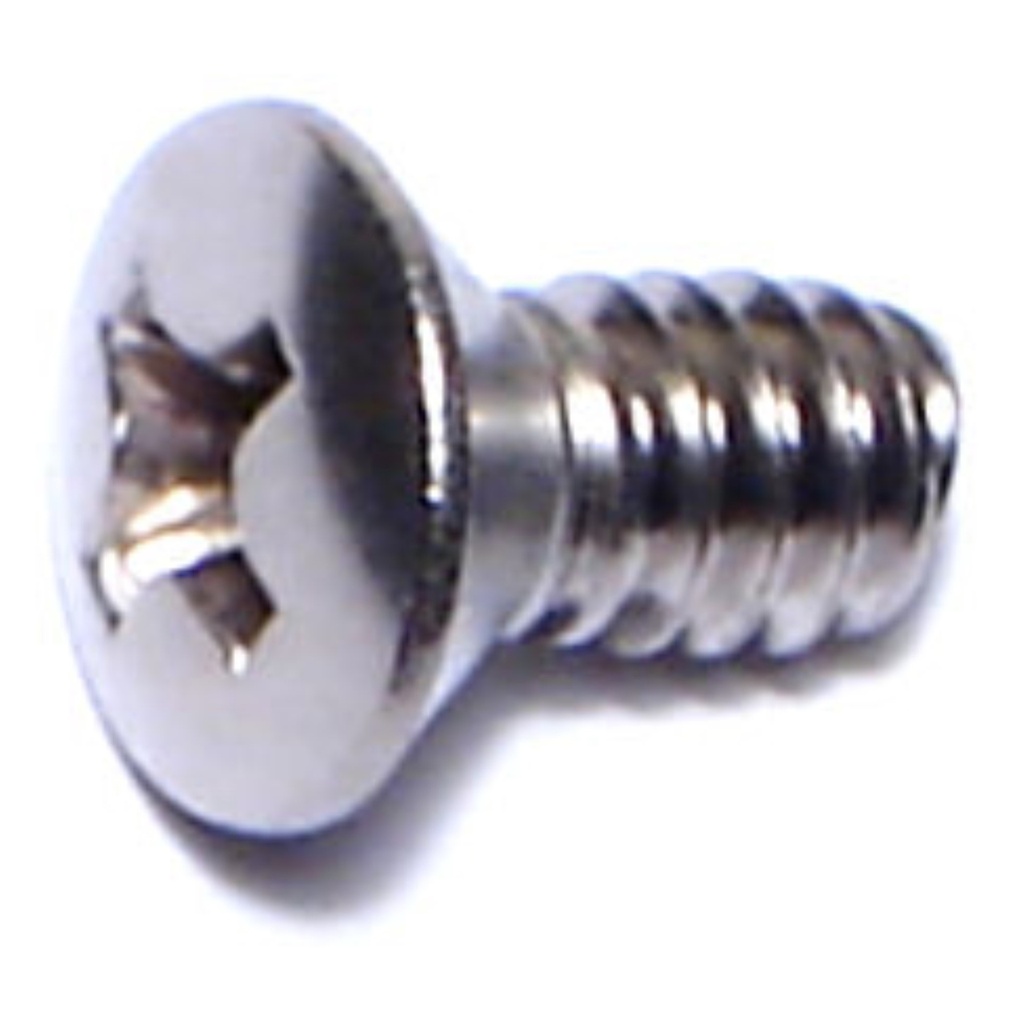 10-24 x 3/8 Ph Ov Mach Sc SS