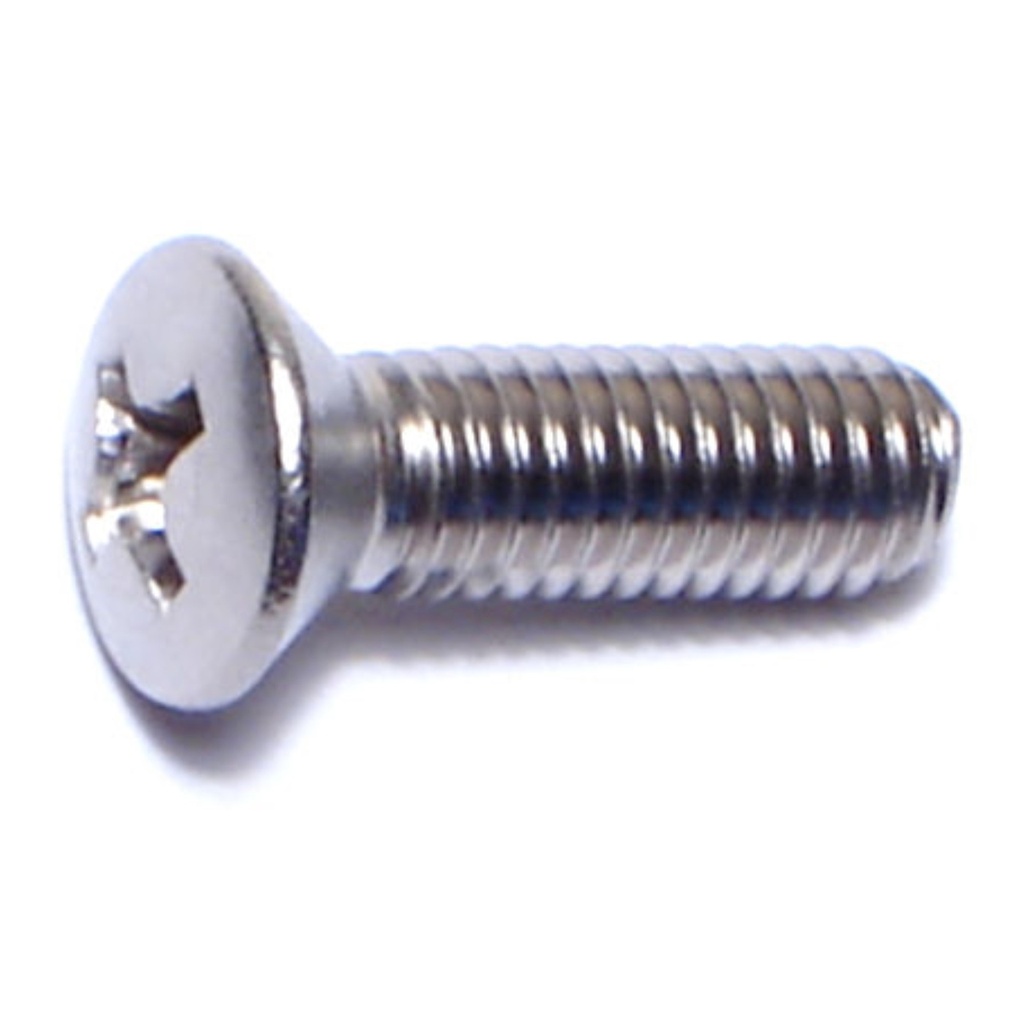 10-32 x 5/8 Ph Ov Mach Sc SS