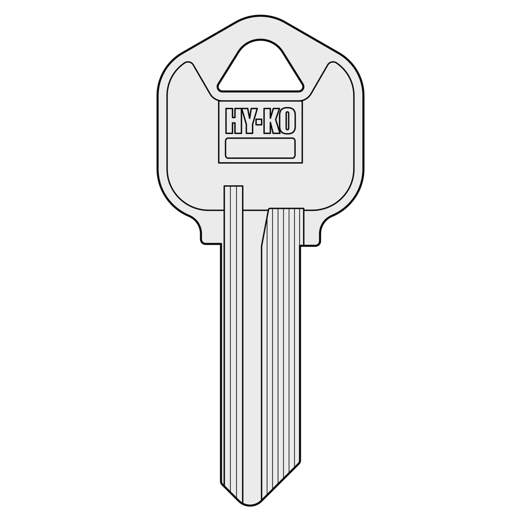 [MFA73227] KW1A KEYBLANK KW1 ALUMIKEY
