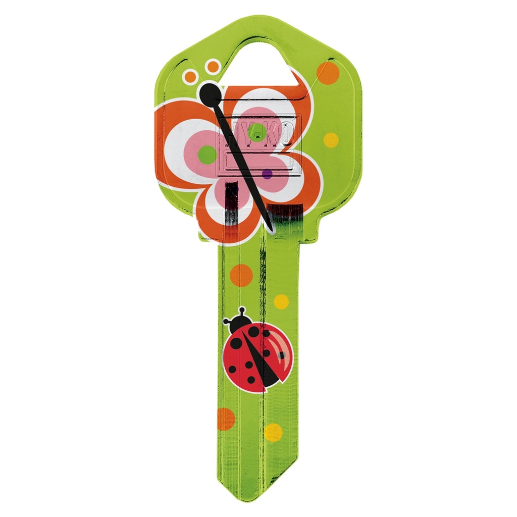KW1-20 KEYBLANK - LADYBUG