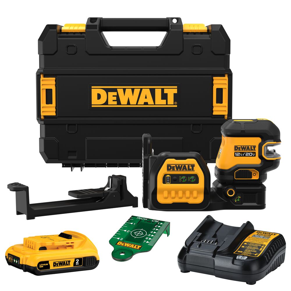 DEWALT CROSS LINE 5 SPOT COMBO
