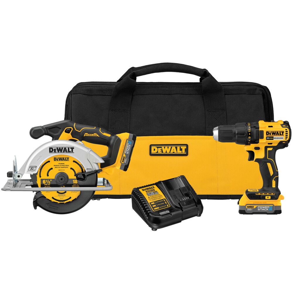 20V MAX BRUSHLESS DRILL/CIRC KIT
