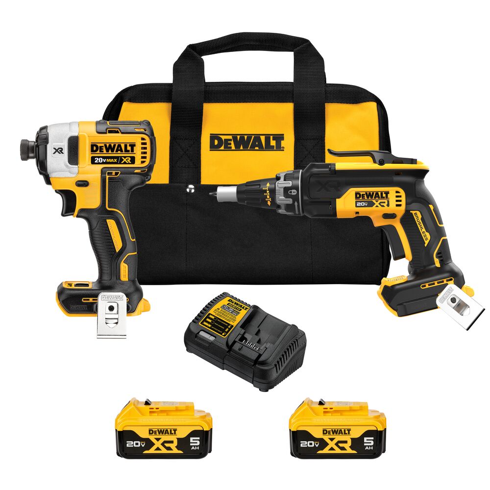 20V MAX SCREWGUN AND IMPACT (5.0AH KIT)