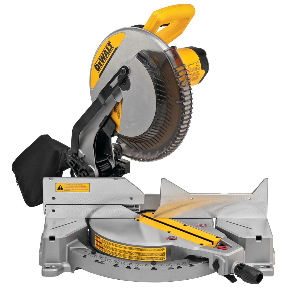 15 Amp 12 in. Electric Single-Bevel Compound Miter Saw