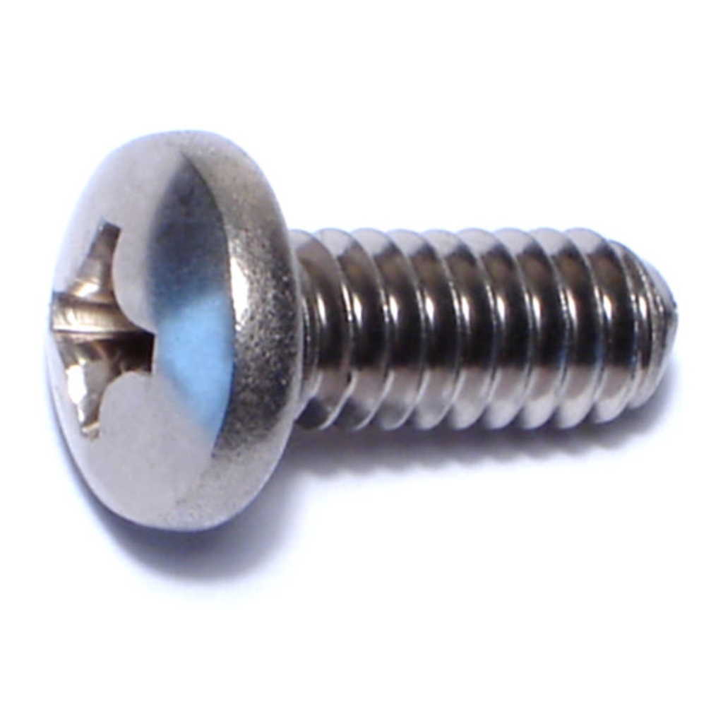 1/4-20 x 5/8 Ph Pn Mach Sc SS