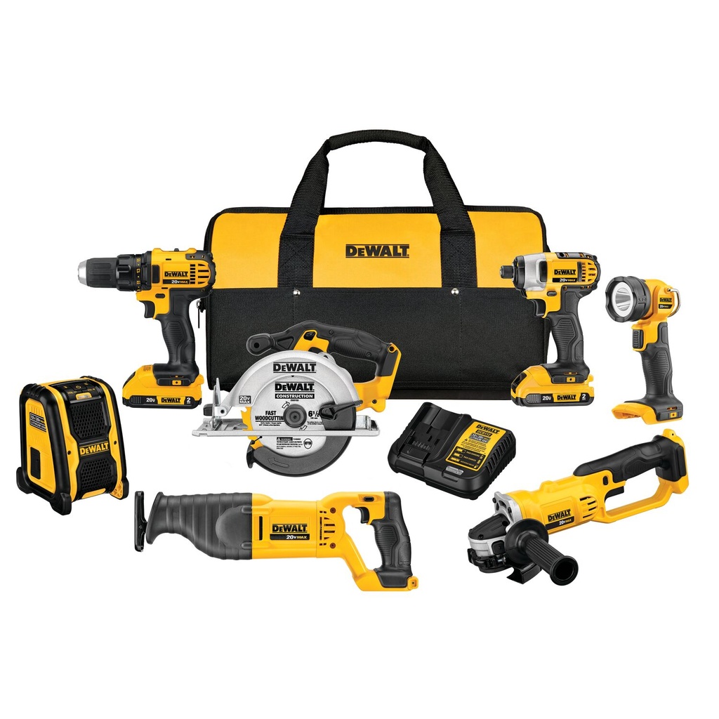 20V MAX LI-ION COMPACT 7-TOOL COMBO KIT