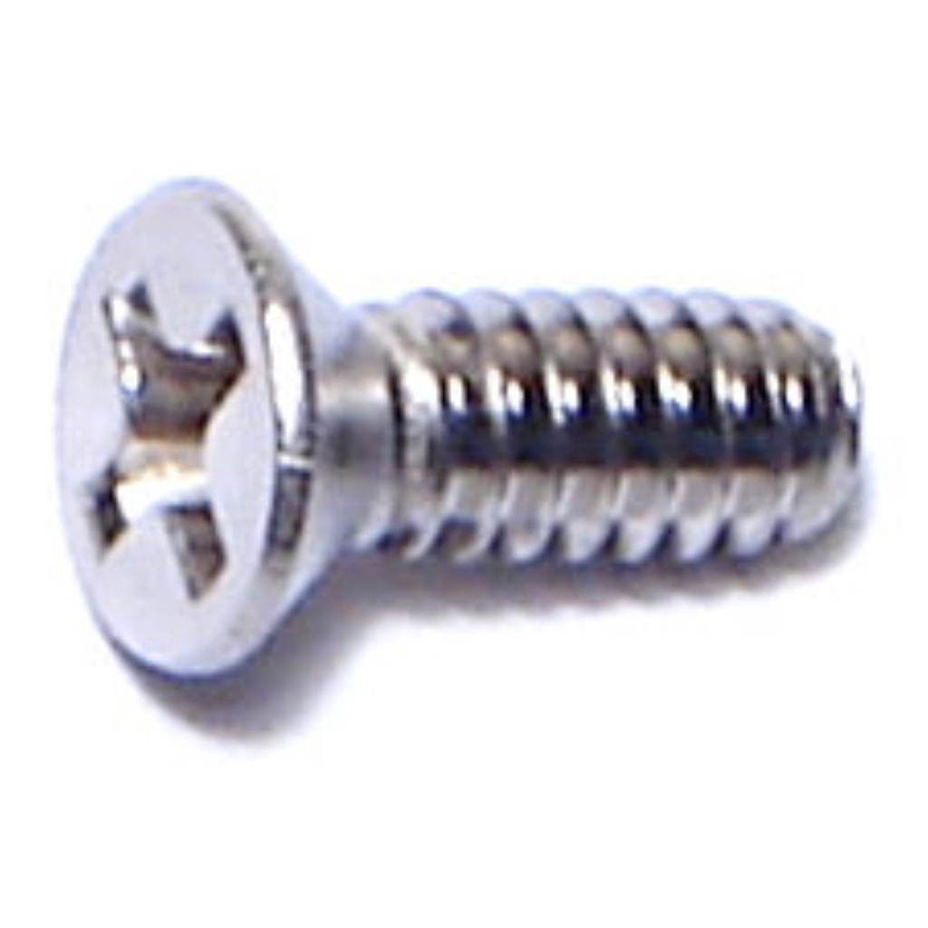 6-32 x 3/8 Ph Fl Mach Sc SS