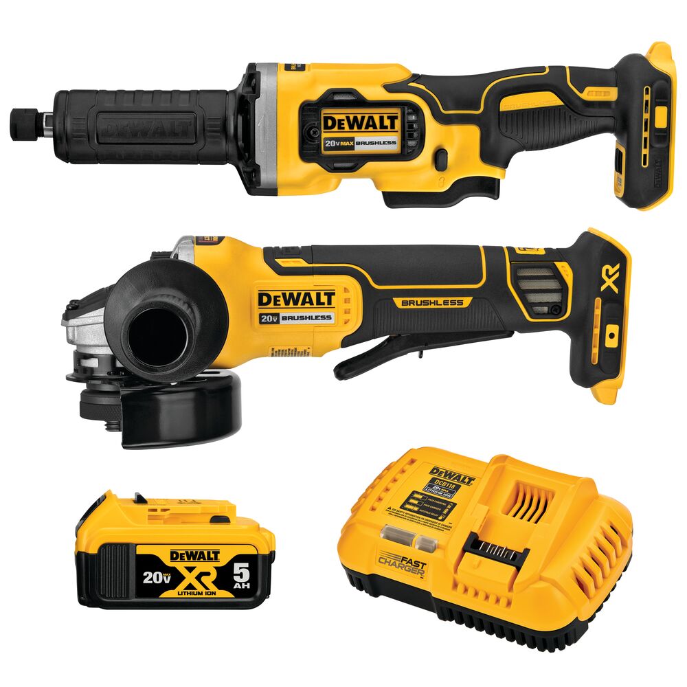 20V MAX XR 2-KIT (GRINDER/DIE GRIN
