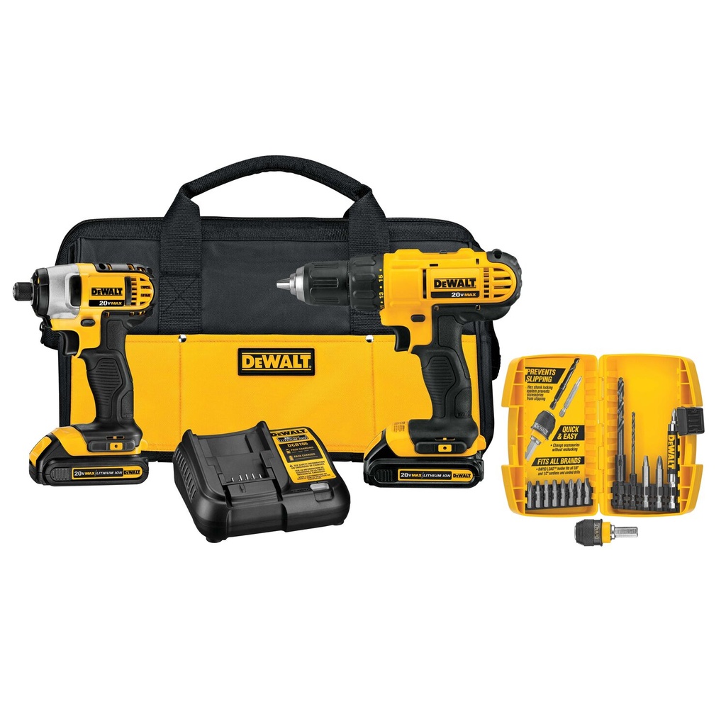 20V MAX LI-ION CMPCT 2-TL KIT/ACCY