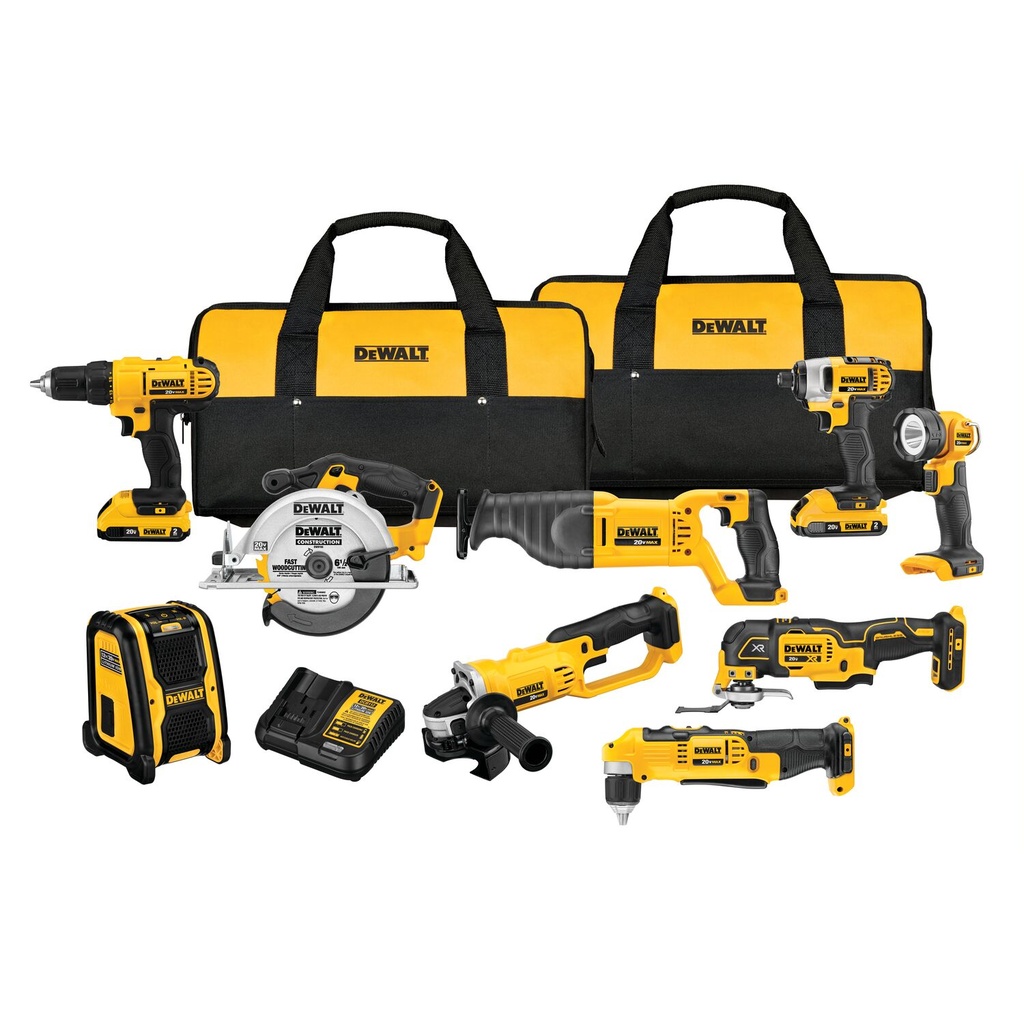 20V MAX LI-ION 9-TOOL COMBO KIT