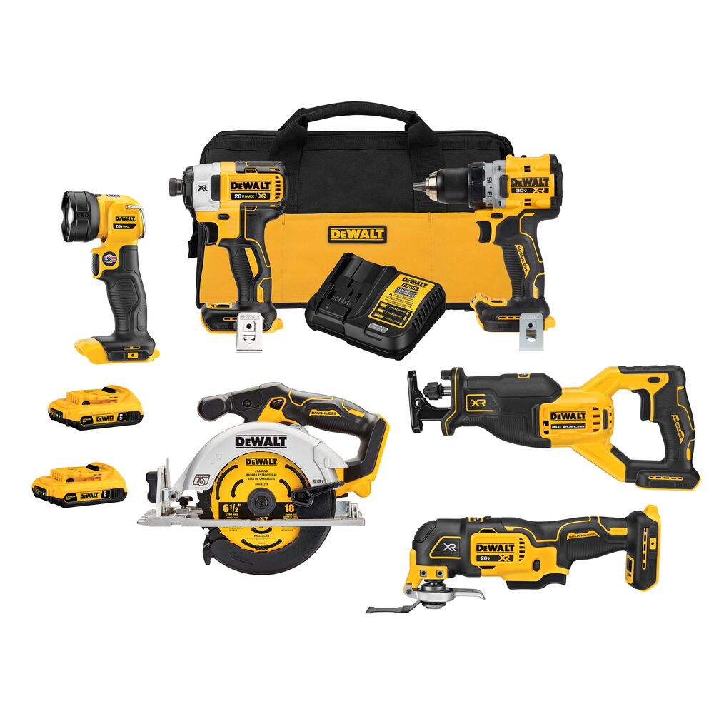 20V MAX XR BRUSHLESS 6-TOOL COMBO KIT