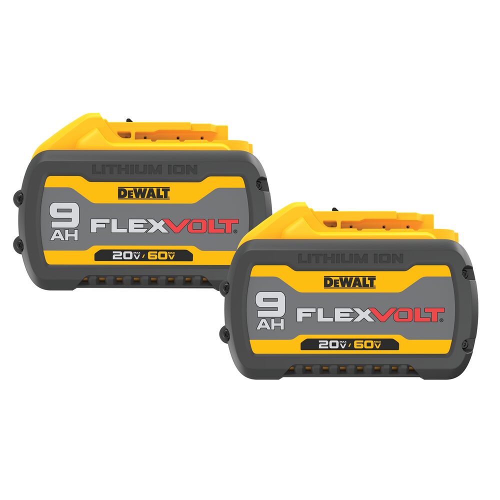 [DCB609-2] 20/60V MAX FLEXVOLT Li-ION DUAL PK