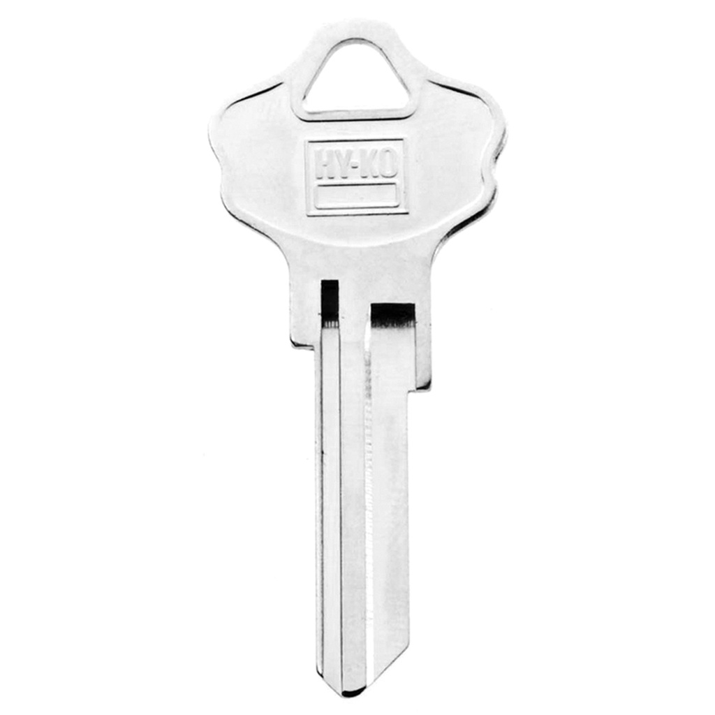 KW10 Keyblank Kwikset Lock NICKEL PLATED BRASS