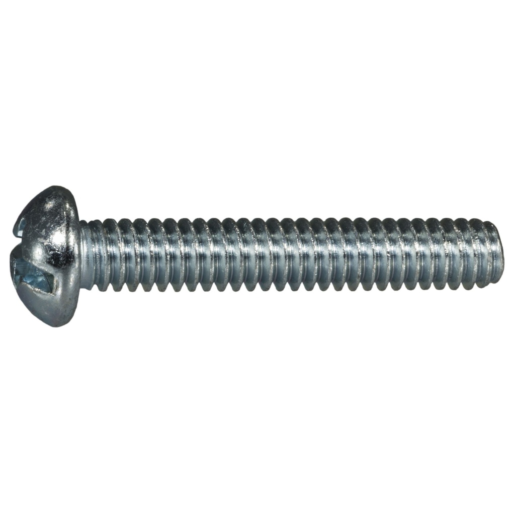 1/4-20 x 1-1/2 Combo Rd Mach Zn