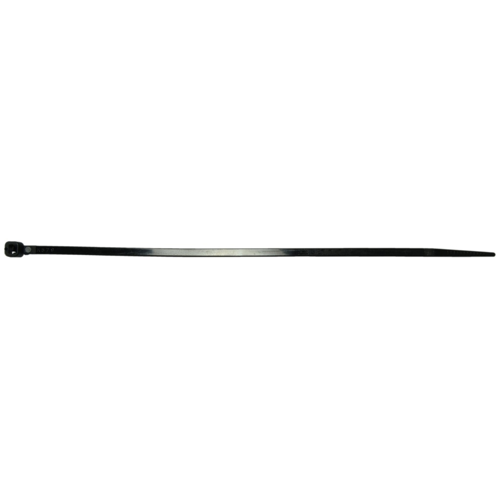 8" Cable Tie Bl Bk
