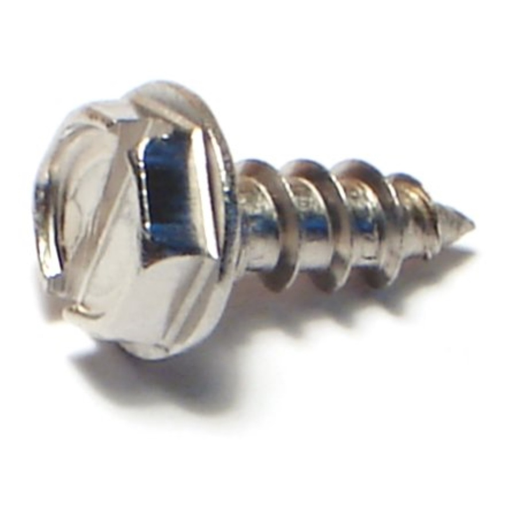 10 x 1/2 Sl Hex SMS SS